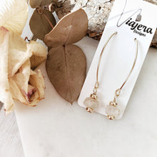 Load image into Gallery viewer, Raw Crystal Earrings | Sapphire | 14k Gold Fill