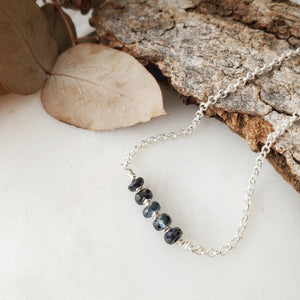 Birthstone Bracelet | Sapphire | Sterling Silver
