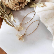 Load image into Gallery viewer, Topaz Earrings | Golden Topaz | 14k Gold Fill