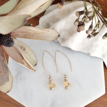 Load image into Gallery viewer, Statement Earrings | Citrine | Gold Filled