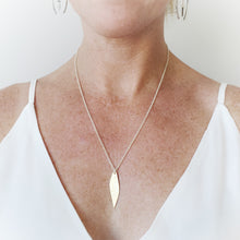 Load image into Gallery viewer, Gum Leaf Necklace | Brass