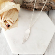 Load image into Gallery viewer, Gum Leaf Necklace | Sterling Silver