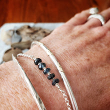 Load image into Gallery viewer, Birthstone Bracelet | Sapphire | Sterling Silver