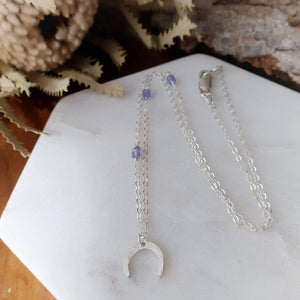 Star Necklace | Tanzanite | Sterling Silver
